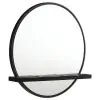 Coaster Fine Furniture 224337-SET Arini - 2 Piece Makeup Vanity Table And Mirror Set - Black