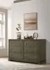 Coaster Fine Furniture 224933 Gran Park - 6-Drawer Dresser Cabinet - Dark Cocoa