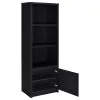 Coaster Fine Furniture 706224 Winfield - 3-Sheld Media Tower Entertainment Pier - Black