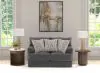 Jackson Furniture Industries 244202-2247/28-2248/28 Tyson - Loveseat - Slate