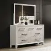New Classic B0182W-060 New Classic B0182W-060 Ballard - Mirror - White
