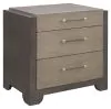Pulaski Furniture P402140 Anderson Park - Drawer Nightstand - Moose Trail / Frontier Brown