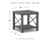 Ashley Furniture T175-2 Freedan - Square End Table - Grayish Brown