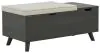 Ashley Furniture A3000321 Yarlow - Storage Bench - Dark Gray