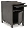 Ashley Furniture T300-317 Ashley Furniture T300-317 Treytown - Chair Side End Table - Gray