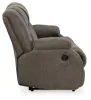 Ashley Furniture 6880488 First Base - Reclining Sofa - Gunmetal