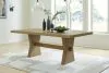 Ashley Furniture D841-45 Galliden - Rectangular Dining Room Table - Light Brown