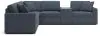 Ashley Furniture 92121S7 Ashley Furniture 92121S7 Modmax - 6-Piece Sectional With Storage Console - Ink