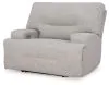 Ashley Furniture 9360582 Acklen Place - Wide Seat Power Recliner - Pewter