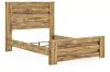 Ashley Furniture PCB1580B4 Maystonna - Queen Panel Bed - Brown