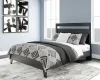 Ashley Furniture EB3392B2 Finch - Queen Panel Platform Bed - Black / Brown