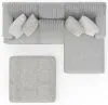 Jackson Furniture Industries 3303/46/76/28-18 Jackson Furniture Industries 3303/46/76/28-18 Logan - 2 Piece Upholstered Sectional With Comfort Coil Seating, 46