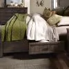 Liberty Furniture 759-BR-Q2S Thornwood Hills - Queen Two Sided Storage Bed - Rock Beaten Brown