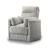 New Classic U5482-18-GRY New Classic U5482-18-GRY Embrace - Swivel Accent Chair - Light Gray