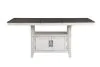 New Classic 40-7522-CT Richland - Counter Table Top & Base - Dark Gray