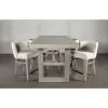 Riverside Furniture 73453-73447 Cascade - Rectangle Counter Height Dining Table - Dovetail