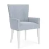 Riverside Furniture 30725 Rosalie - Upholstered Host Chair (Set of 2) - Blue
