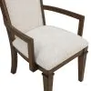 New Classic D2114B-25 Mariana - Upholstered Arm Chair (Set of 2) - Vintage Mocha