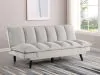 Coaster Fine Furniture 360017 Laredo - Upholstered Tufted Convertible Sofa Bed - Light Gray