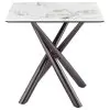 Coaster Fine Furniture 708138-S3 Carvell - 3 Piece Square Coffee And End Table Set - Mirage White