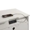Intercon AO-BR-5502-WHT-C Intercon AO-BR-5502-WHT-C Andover - Nightstand - White