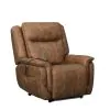 New Classic U5854-16P2-BRN Kyra - Auto Glider Recliner With Power Headrest & Footrest - Saddle