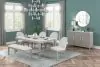 New Classic D1464G-25 New Classic D1464G-25 Essence - Dining Bench With Natural Cushion - Gray