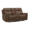 Liberty Furniture 7016CN-23P Collins - Loveseat With Console P3 & ZG - York Chestnut