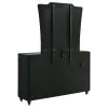 Coaster Fine Furniture 223163M Lorient - 8-Drawer LED Dresser With Mirror - Black