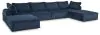 Ashley Furniture A3000662A5 Ashley Furniture A3000662A5 Bales - 6-Piece Modular Seating - Navy