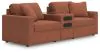 Ashley Furniture 92102S13 Ashley Furniture 92102S13 Modmax - 3-Piece Sectional With Audio System Console - Spice