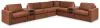 Ashley Furniture 92102S16 Ashley Furniture 92102S16 Modmax - 8-Piece Sectional With 2 Audio System Consoles - Spice