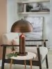 Ashley Furniture L208434 Wendfield - Metal Table Lamp - Antique Copper Finish