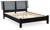 Ashley Furniture B1013B19 Danziar - Full Slat Panel Bed With Low Footboard - Black