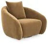 Ashley Furniture A3000781 Ashley Furniture A3000781 Yahya - Swivel Accent Chair - Camel