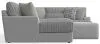 Jackson Furniture Industries 3480/75/30/72/28-18 Jackson Furniture Industries 3480/75/30/72/28-18 Titan - 3 Piece Sectional With Comfort Coil Seating, 9 Included Accent Pillows And 1 Included Cocktail Ottoman (Left Side Facing Chaise) - Moonstruck