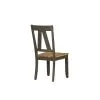 Liberty Furniture 62-C2500S Lindsey Farm - Splat Back Side Chair - Gray & Sandstone
