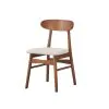 New Classic D331-20-NAT New Classic D331-20-NAT Morocco - Dining Chair With Natural Seat Cushion (Set of 2) - Brown