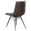 CoasterEssence 107853 Aiken - Upholstered Dining Side Chair (Set of 4) - Brown