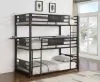 CoasterElevations 460394T Rogen - Metal Twin Triple Bunk Bed - Dark Bronze