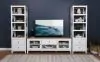 Coaster Fine Furniture 708253-SET Hollis - 3 Piece TV Stand Entertainment Center - White