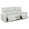 Coaster Fine Furniture 610261P Greenfield - Upholstered Power Reclining Sofa - Ivory