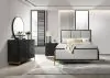 Coaster Fine Furniture 224331KE-S4 Arini - 4 Piece Eastern King Bedroom Set - Black And Gray