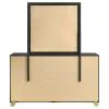 Coaster Fine Furniture 224783M Caraway - 6-Drawer Dresser With Mirror - Black