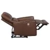 Coaster Fine Furniture 610266P Greenfield - Upholstered Power Recliner Chair - Saddle Brown