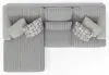 Jackson Furniture Industries 3480/75/42-18 Jackson Furniture Industries 3480/75/42-18 Titan - 2 Piece Sofa Chaise With Comfort Coil Seating (Left Side Facing Chaise) - Moonstruck