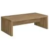 Coaster Fine Furniture 704128-S3 Lynette - 3 Piece Rectangular Coffee And End Table Set - Mango