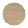 Riverside Furniture 30712 Rosalie - Woven Round Chairside Table - Light Brown