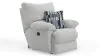 Jackson Furniture Industries 625707-2530/11 Jackson Furniture Industries 625707-2530/11 Lenny - Power Lay Flat Recliner - Pearl Silver