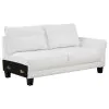 Coaster Fine Furniture 509550B2 Caspian - RAF Loveseat, Box 2 of 2 - White